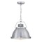 Westinghouse Pendant 60W Danzig, Brushed Nickel Clear Prismatic Lens 6119400 - alternate 1